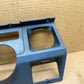 Jeep Wrangler OEM YJ Gauge Cluster Bezel OEM Gray 87 8 89 90 91 92 93 94 95 Grey
