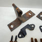 87-95 Jeep Wrangler YJ Rear Seat Brackets Back Bracket PAIR OEM Rear Mount Set