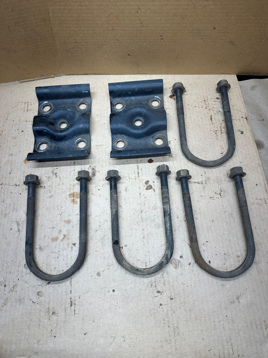 08-24 Ford Rear Leaf Spring U-Bolt Mount Plate F2UZ-5798-A E 150 250 350 Set OEM