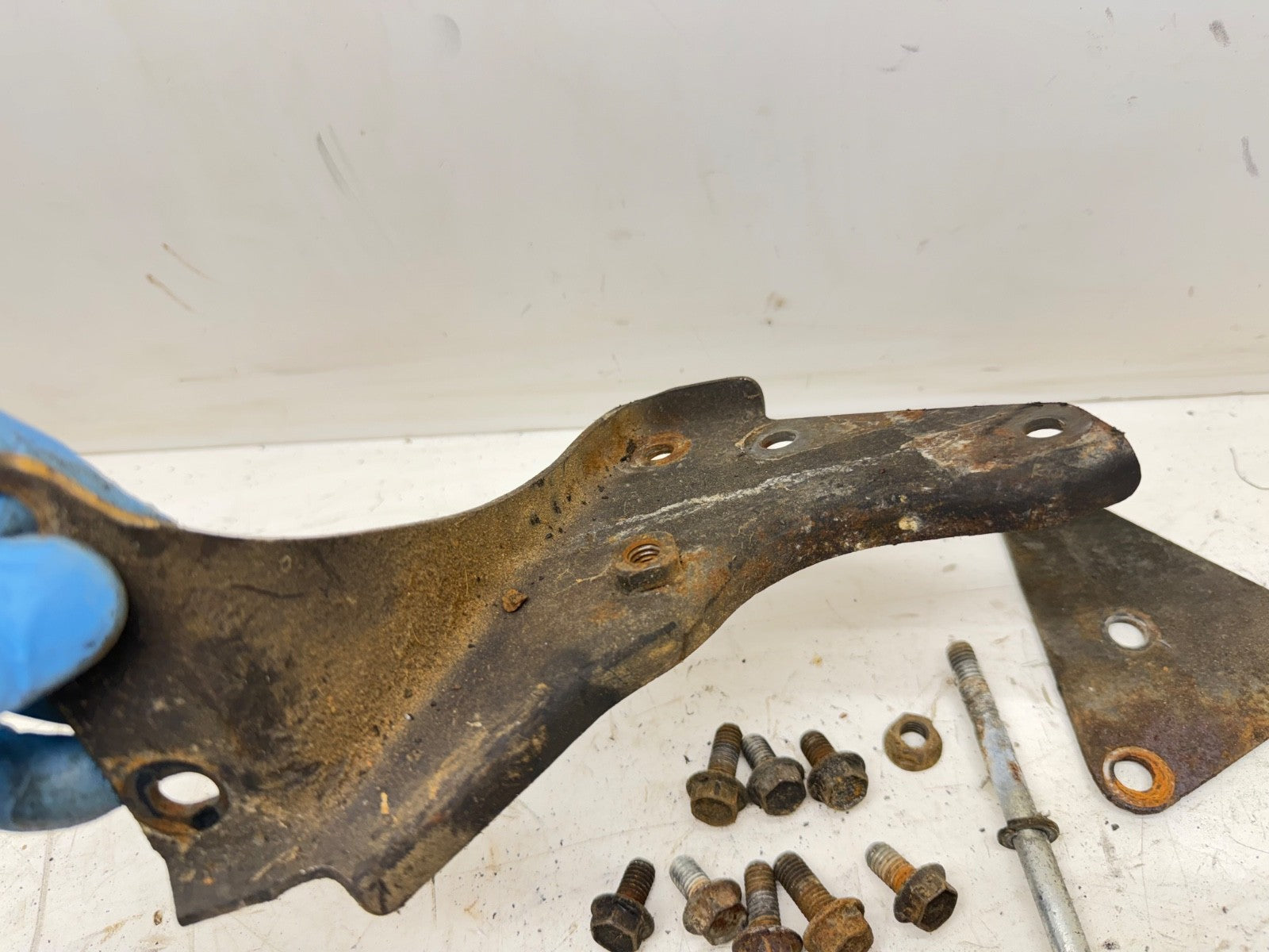 76-90 Jeep Wrangler YJ CJ 5 7 4.2 L Power Steering Pump Brackets V-Belt 258 ci.