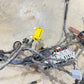 01 Jeep TJ Wrangler Interior Fusebox Crossbody Wire Harness Soft Top Under Dash
