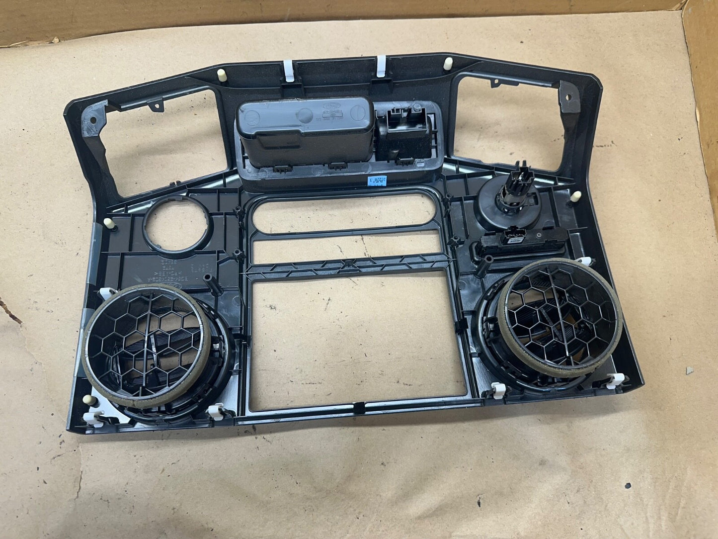 Radio Temp Climate Control Bezel Trim for 11-16 Ford F250 F350 Dash Center OEM