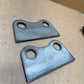 Mini Excavator Bucket Ears Universal AGT CFG 25mm 1" Chinese 1 Ton PAIR 1/4"