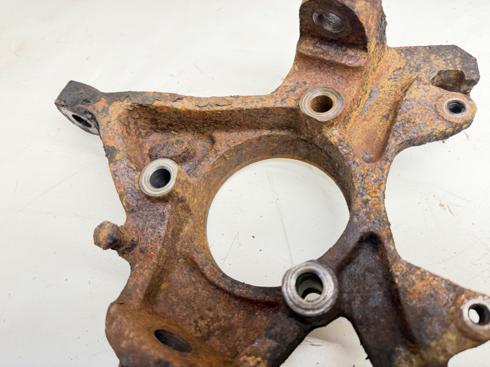 90-06 Jeep Wrangler TJ YJ Dana 30 Front Axle Right Spindle Knuckle NO ABS