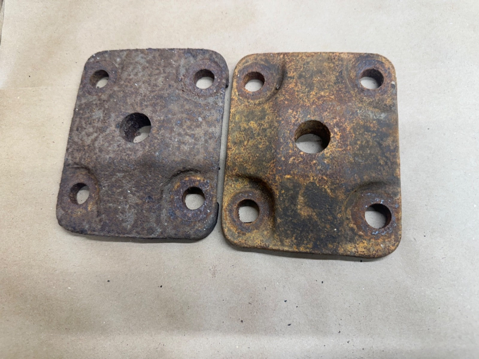 Jeep Dana 44 Rear Axle U Bolt Leaf Spring Plates Plate Cherokee Grand Wagoneer