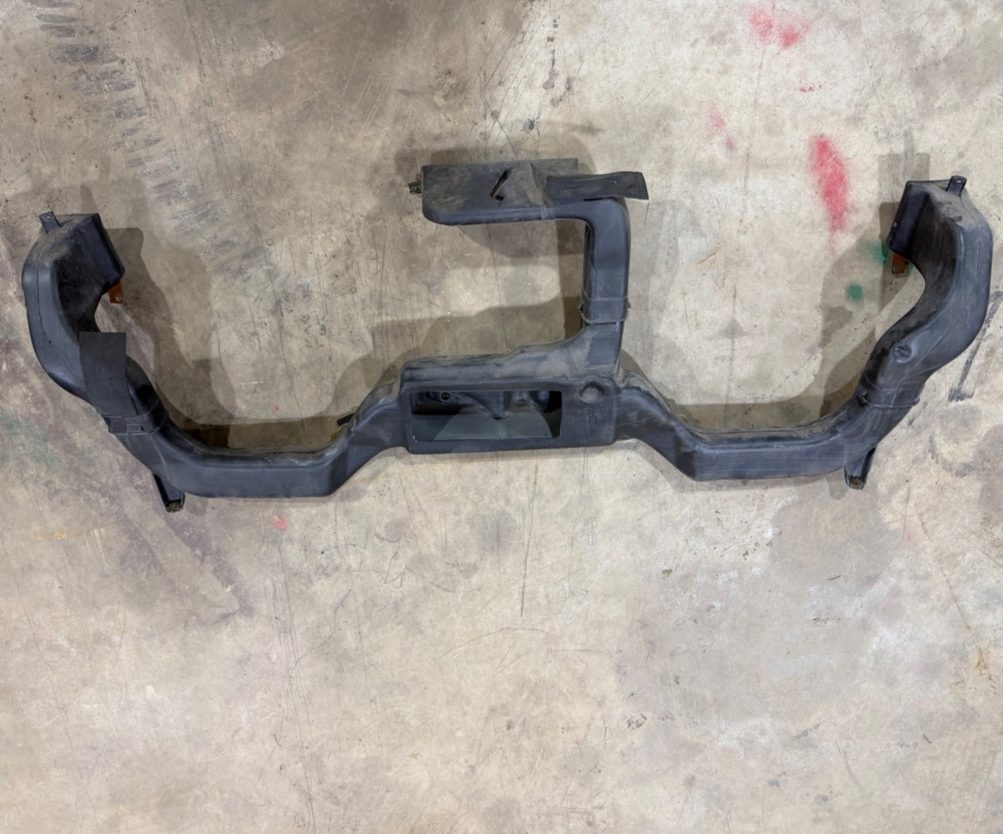 97-02 Jeep Wrangler TJ Heater A/C Dash Heat Duct Work Defrost Vent 55115158 OEM