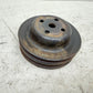 Jeep CJ 80-86 CJ7 2-Groove V Belt Water Pump Pulley 6 cyl 4.2L YJ 2.5L Wrangler