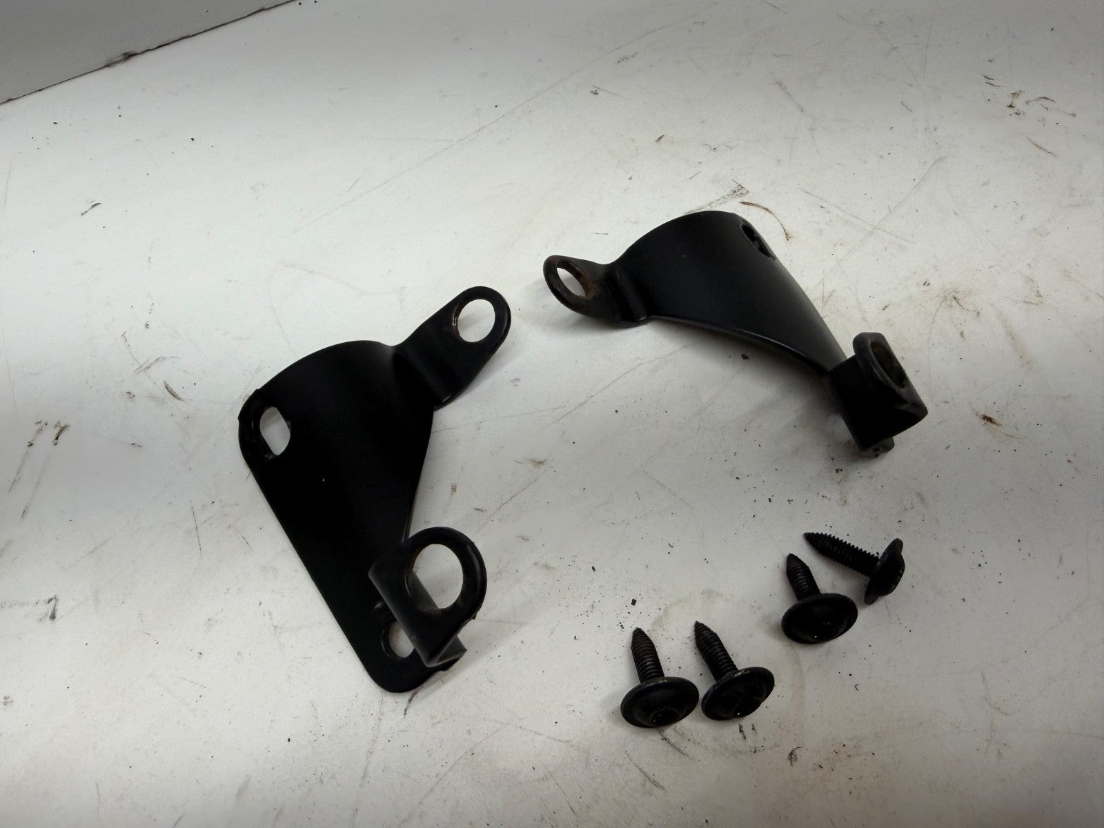 97-02 Jeep Wrangler TJ Soft Top to Roll Bar Brackets Roll Bar Mount Bow OEM Set