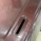 86-92 Jeep Comanche MJ OEM Plastic Interior B-Pillar Panel Left Driver Trim -RED