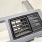 84-96 Jeep Cherokee RH Passenger Side Dash Glove Box Bezel Trim Vent Panel Grey