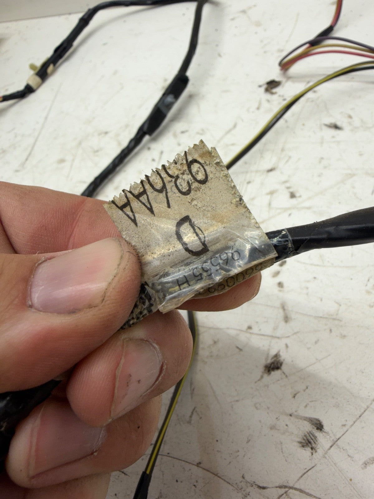 Jeep Cherokee XJ 1998-2001 Rear Sound Bar Wiring Harness Wire Plugs Speaker OEM