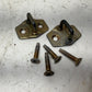 Jeep Wrangler TJ 97-06 OEM Door Striker Latch Driver Passenger Pair Shim Factory