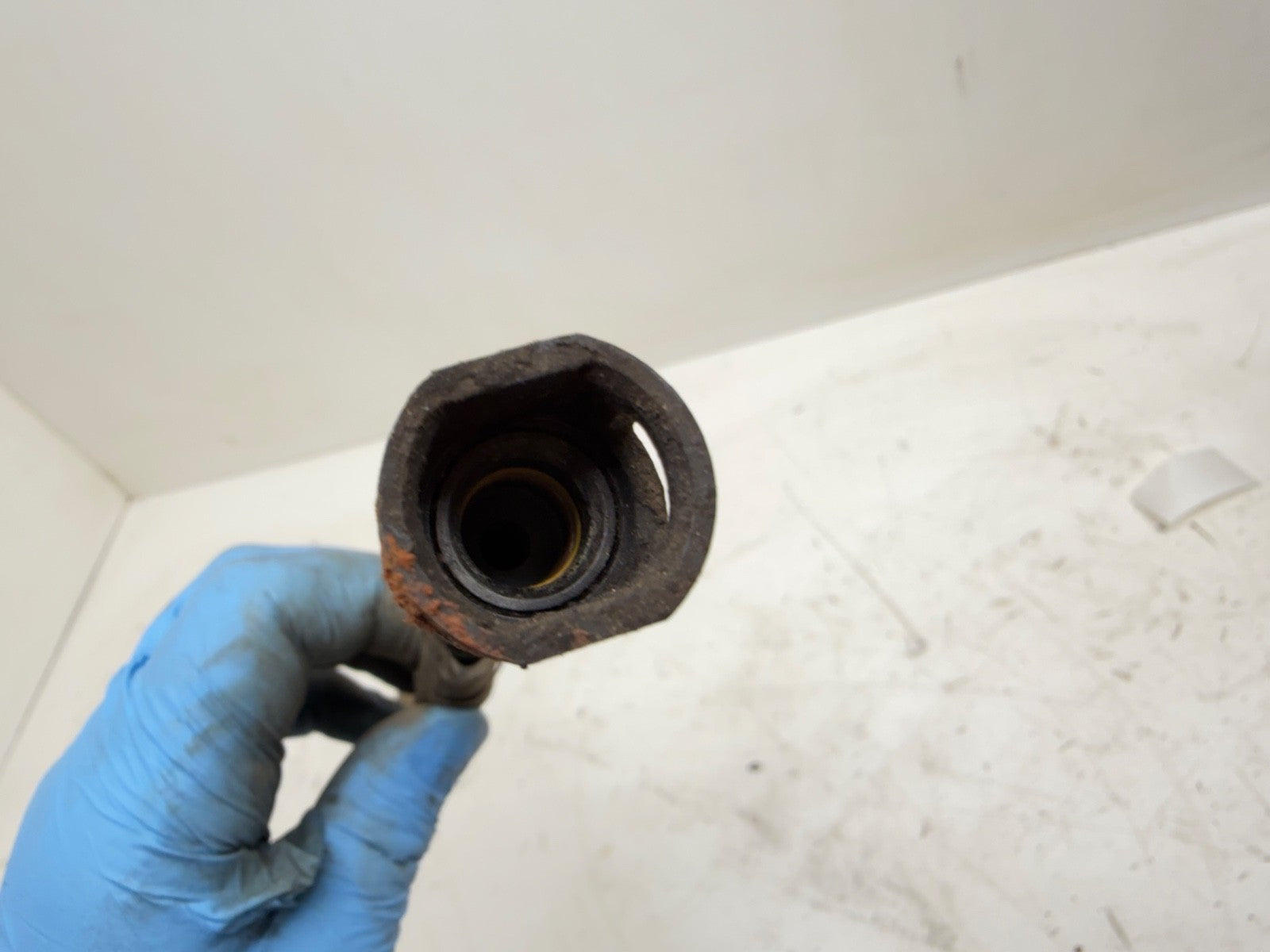 97-02 Jeep TJ Wrangler REAR FUEL LINE Hose Gas Tank Pump to Hard Line Supply OEM