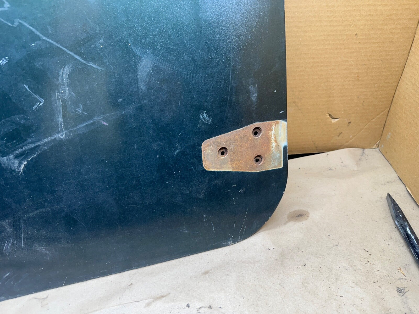 81-95 Jeep Wrangler YJ CJ7 Passenger Side Half Steel Door Lower Right OEM CJ 7