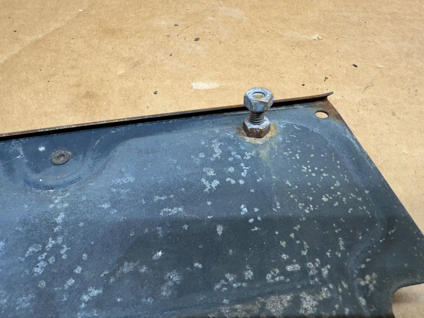 Jeep Wrangler YJ 87-95 Rear License Plate Mount Tag Bracket Factory OEM Gas Flap