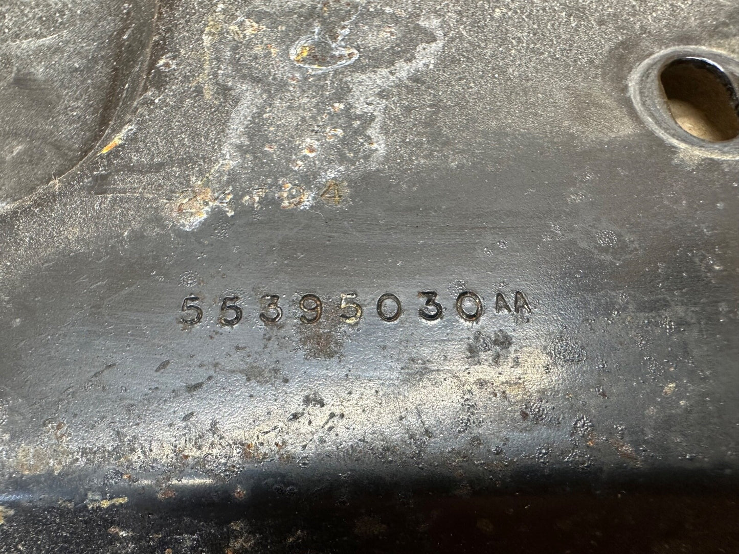 Jeep Wrangler TJ 03-06 Wheel Well Shield Metal Plate Splash Evap Canister OEM