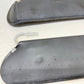 87-95 Jeep YJ Gray Sun Visors Dark Grey Wrangler Factory Visor Sunvisors OEM OE