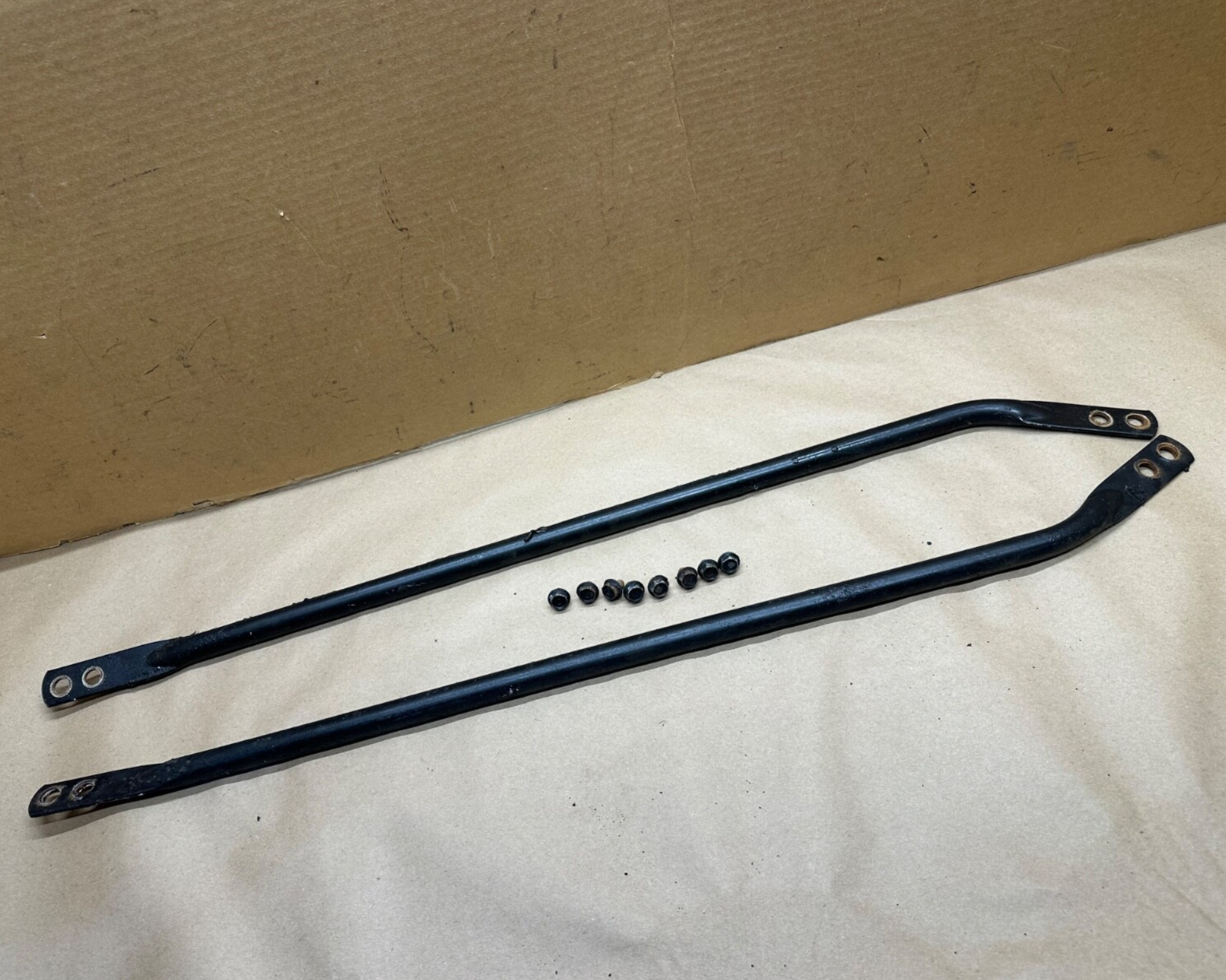 76-91 Jeep Wagoneer J10 Cherokee FSJ SJ Hood Support Rods Factory Brace Under OE