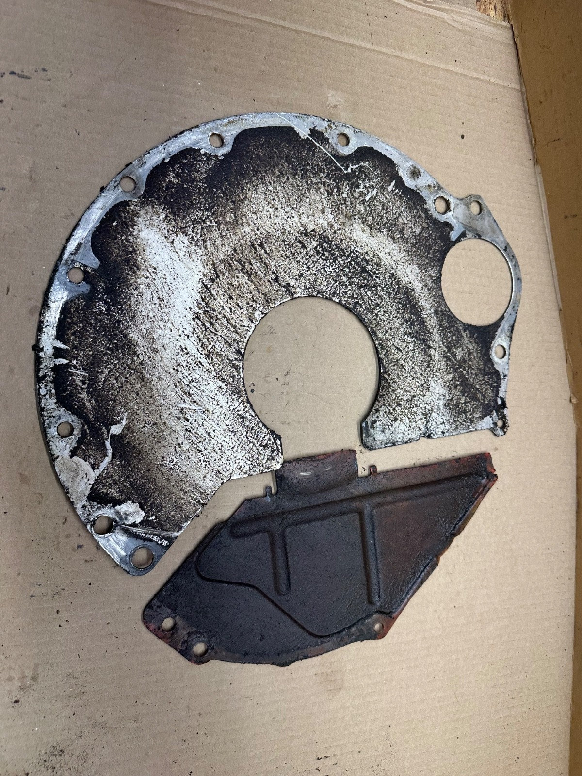 Jeep Engine Block TRANSMISSION SPACER SHIM PLATE CJ7 V8 6 cyl 4.2 304 360 AMC