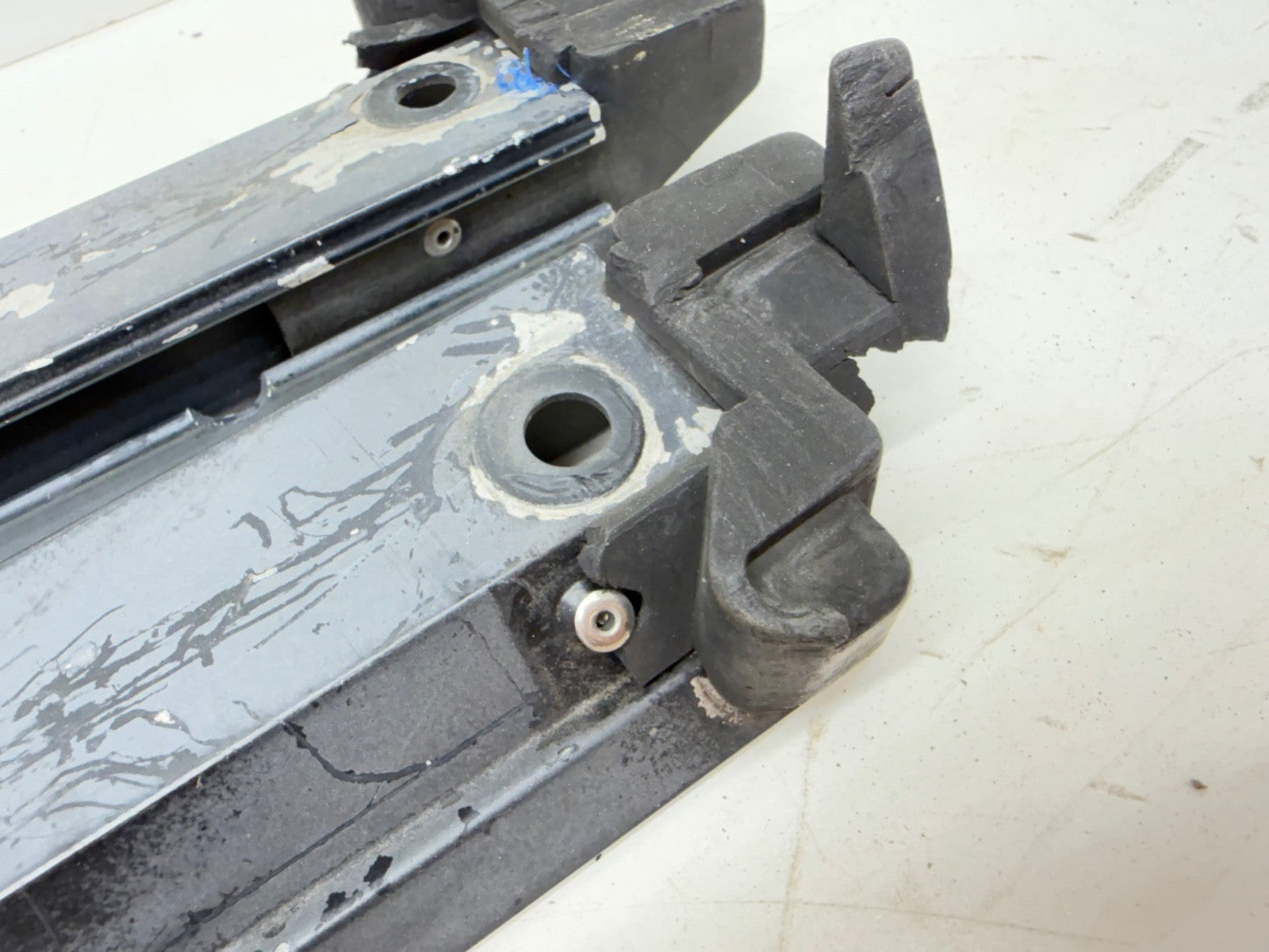 87-95 Jeep Wrangler YJ Soft Top Body Belt Rail Right Left Pair Side OEM Factory