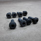 87-95 Jeep Wrangler YJ OE Seat Slider Track Adjuster Bolts Base OEM TORX Bracket