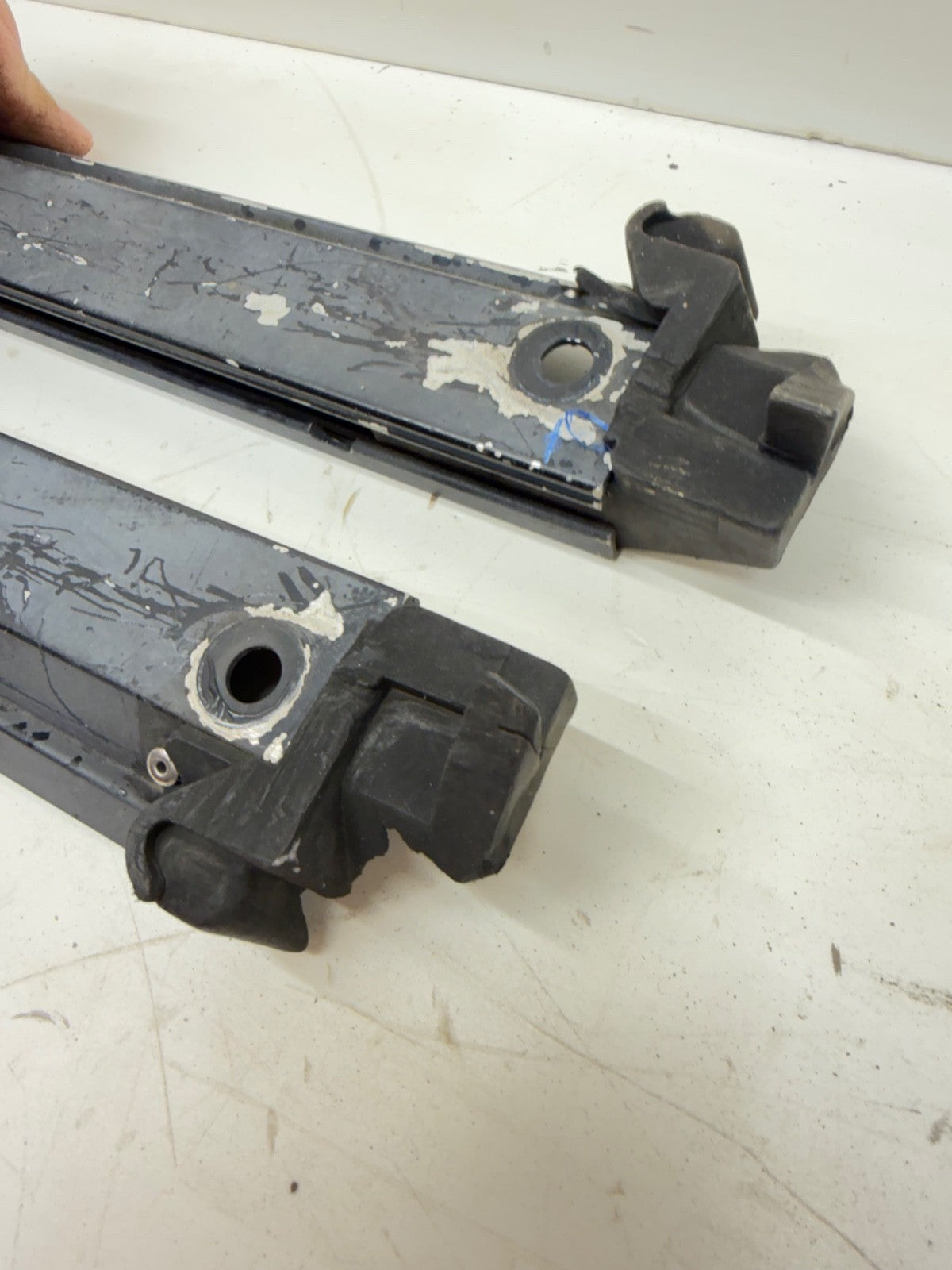 87-95 Jeep Wrangler YJ Soft Top Body Belt Rail Right Left Pair Side OEM Factory