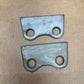 Mini Excavator Bucket Ears Universal AGT CFG 25mm 1" Chinese 1 Ton PAIR 1/4"