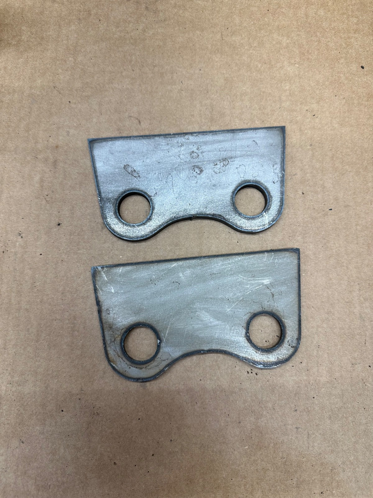 Mini Excavator Bucket Ears Universal AGT CFG 25mm 1" Chinese 1 Ton PAIR 1/4"