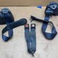 92-95 Jeep Wrangler YJ Rear Back Pair Seat Belt Buckle OEM Seatbelt Factory