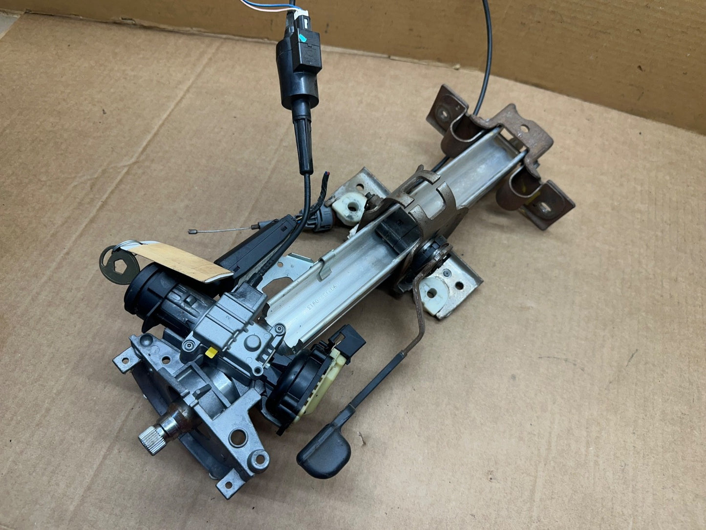 02-05 Jeep TJ Wrangler Steering Column Tilt Cruise Auto Trans 05057110AA OEM