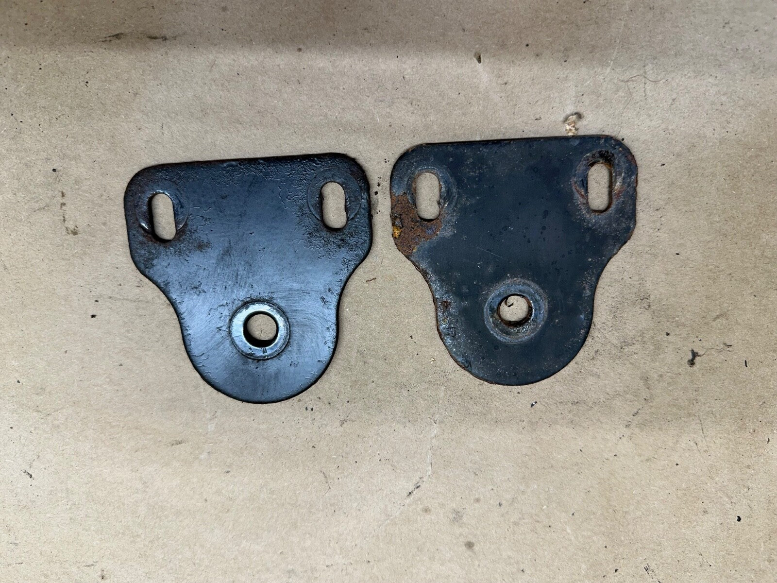 87-95 Jeep Wrangler YJ Windshield Mount Plates Plate Factory OEM Brackets OE