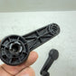 Jeep Cherokee XJ 84-96 OEM Manual Crank Window Handle Black Pair Factory MJ L R