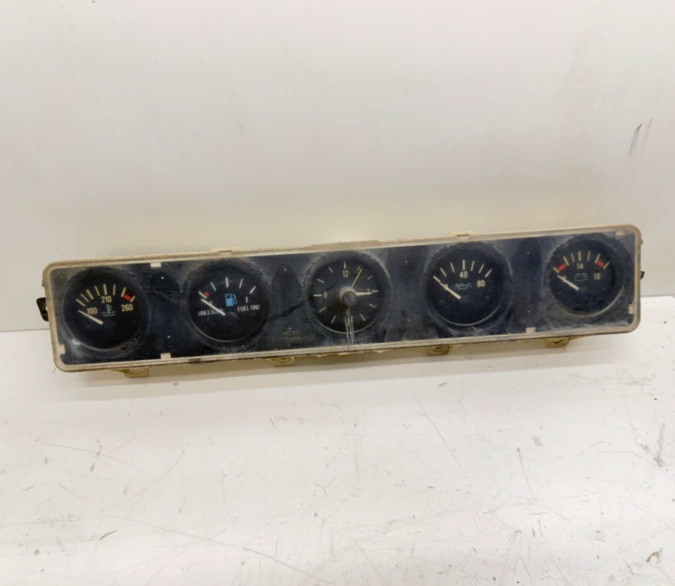 Jeep Wrangler YJ 87-90 Dash Instrument Center Gauge Cluster Temp Oil Volt Gas