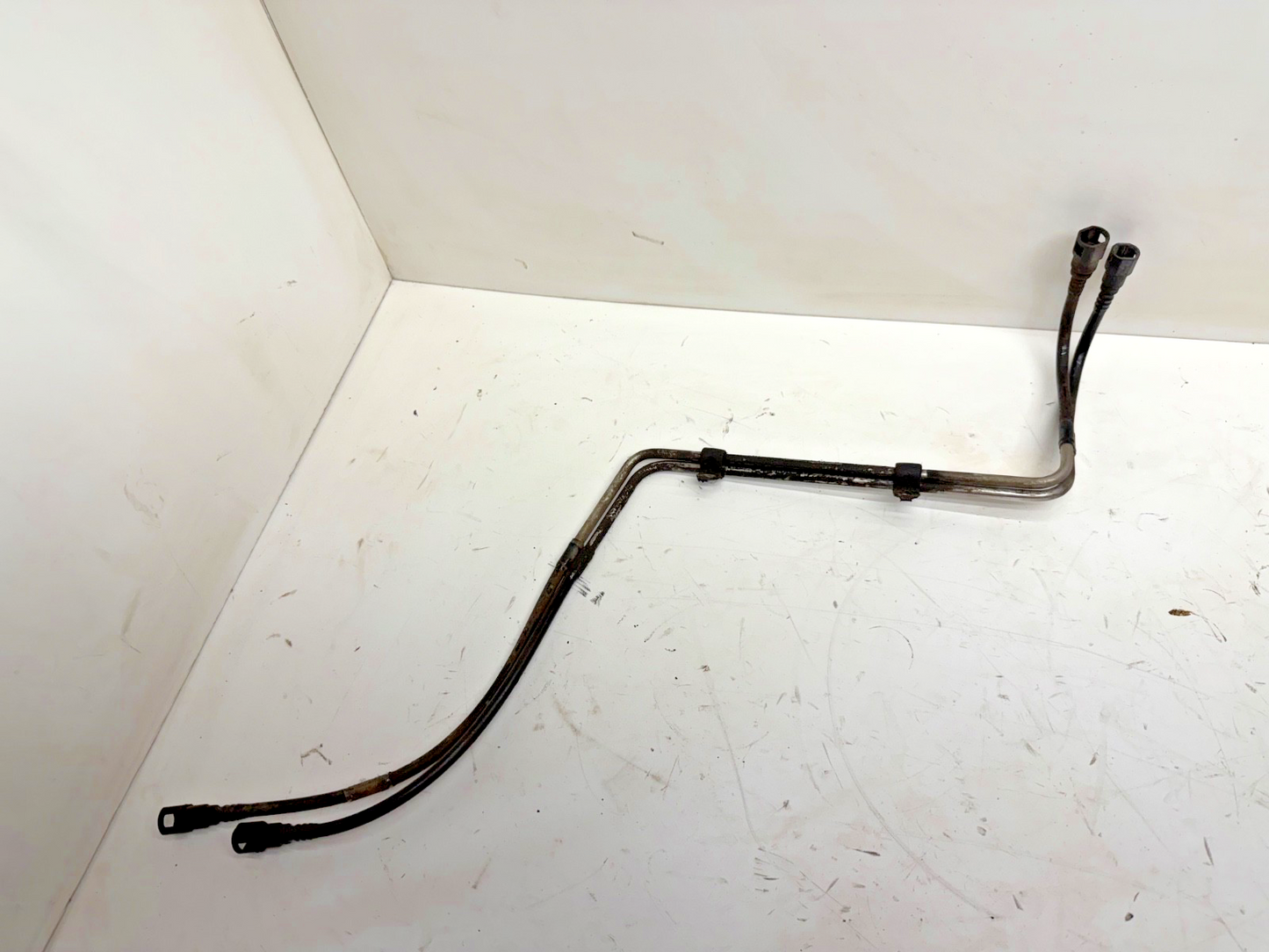 Jeep Wrangler YJ 91-95 2.5 Stainless Steel Fuel Line Engine Rail Frame Gas Hose