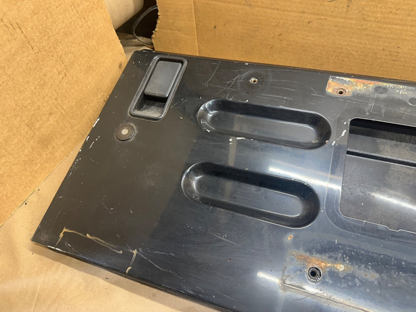 03-06 Jeep TJ Wrangler Rear Tailgate Tail Gate Back OEM 04 05 Rear Hatch Black
