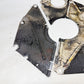 91-01 Jeep Cherokee XJ 4.0 L 6 Cyl Engine Block Inspection Cover Spacer Plate OE