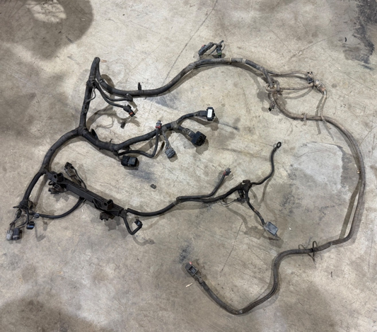 97 Jeep Wrangler TJ 1997 2.5L 4-Cylinder Manual ENGINE Wiring Harness NO A/C 2.5
