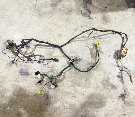 97 Jeep TJ Wrangler Soft Top Dash Instrument Panel Wiring Wire Harness OEM