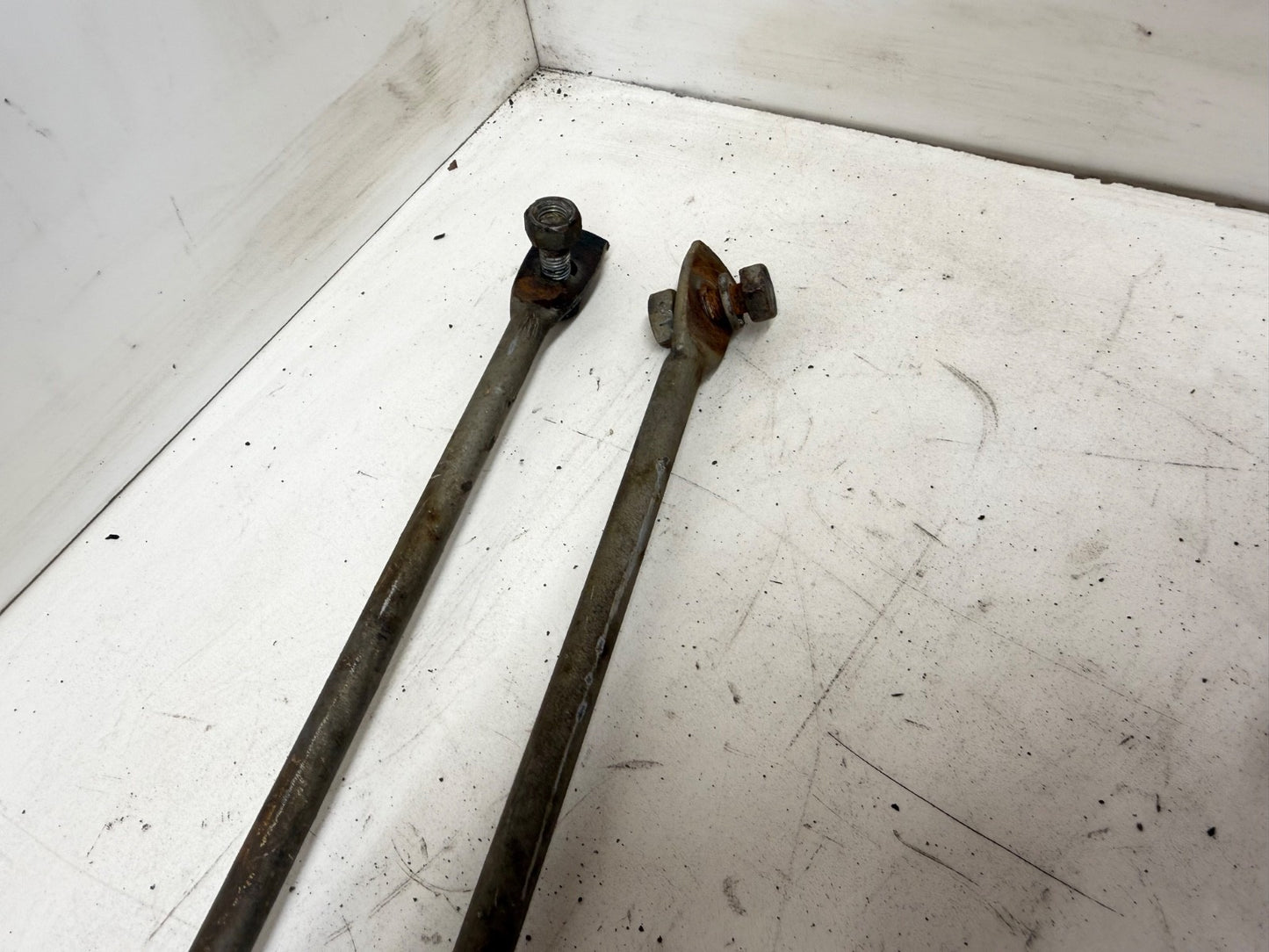 76-86 Jeep CJ5 CJ7 CJ8 Grill Support Strut Rods Pair OEM Grille Brace CJ 5 7 8