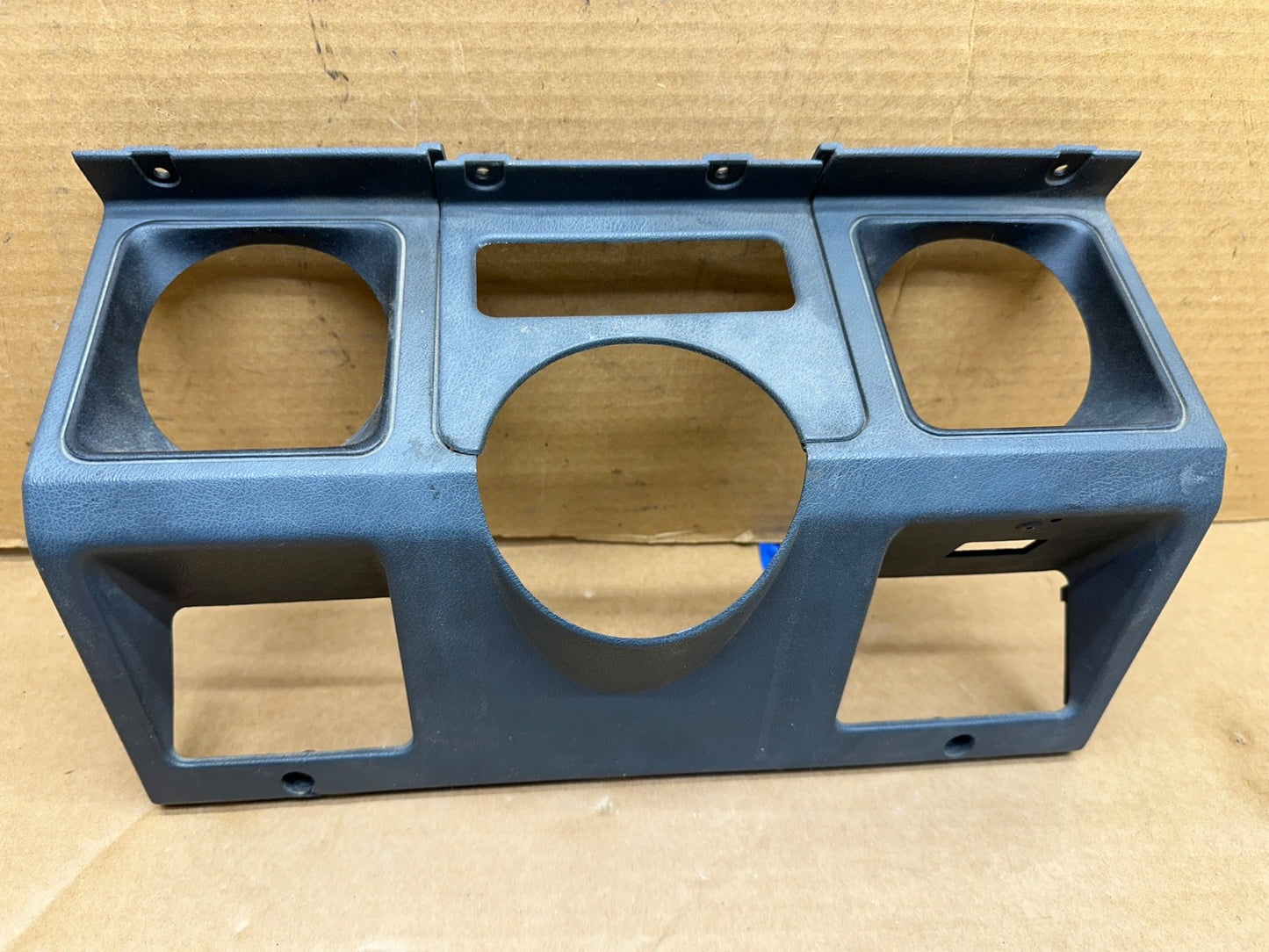Jeep Wrangler OEM YJ Gauge Cluster Bezel OEM Gray 87 8 89 90 91 92 93 94 95 Grey