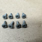 87-95 Jeep Wrangler YJ Sunvisor Sun Visor Bolt Set Factory OEM Hardware SCREWS