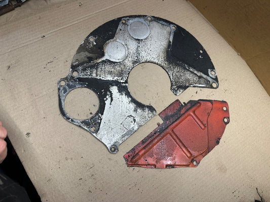 Jeep Engine Block TRANSMISSION SPACER SHIM PLATE CJ7 V8 6 cyl 4.2 304 360 AMC