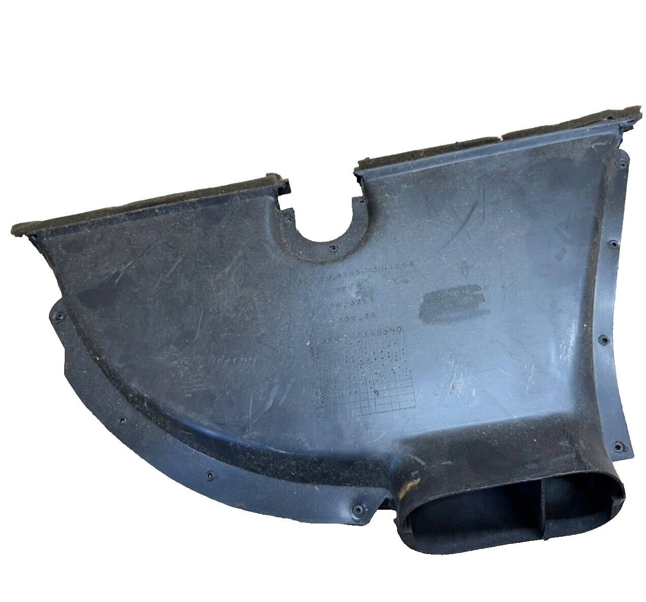 87-95 Jeep YJ Wrangler HEATER DEFROST 55007298 DASH VENT Windshield AIR DUCT 