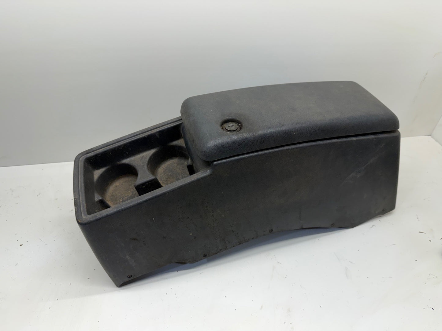 BROKEN LID 91-95 Jeep Wrangler YJ Interior Center Console Grey Gray OEM Factory