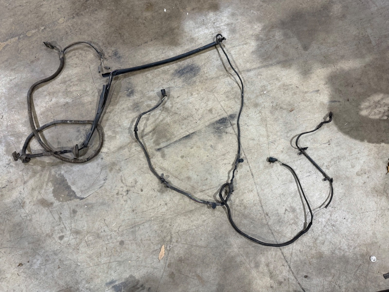 Jeep Wrangler TJ 1997 Tail Light Body Wiring Harness Soft Top 3rd Brake OEM