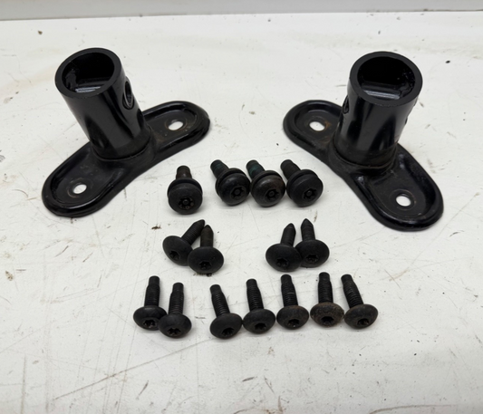 98-02 Jeep Wrangler TJ Roll Bar Sport Bar Extensions Windshield Bracket w/ Bolts