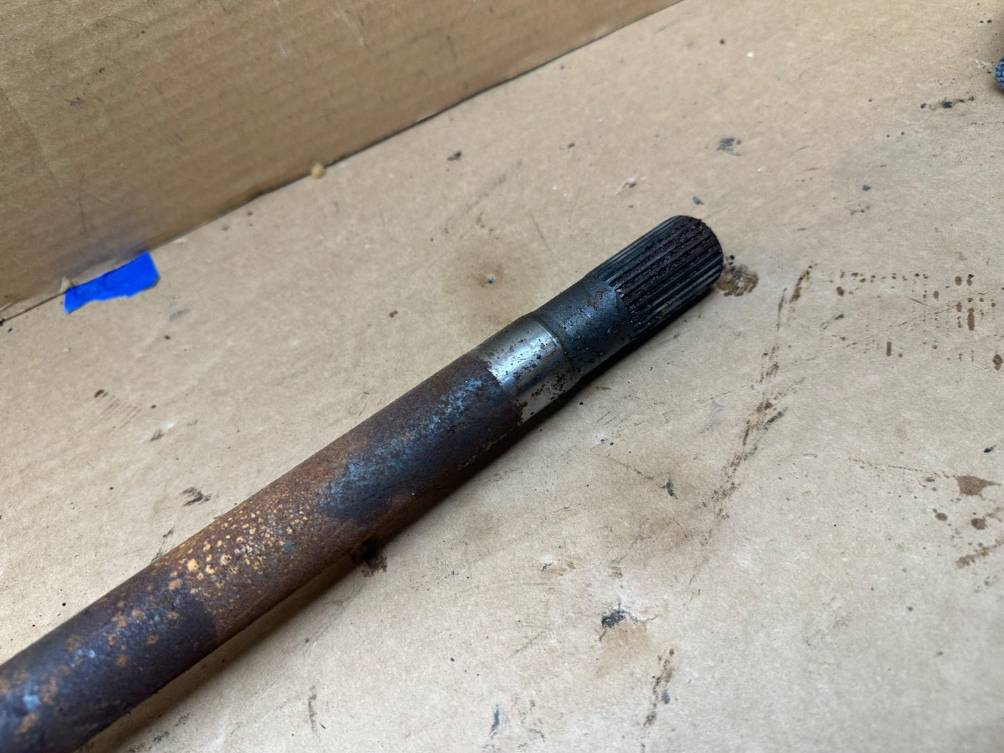 82-86 Jeep CJ 5 7 8 Dana 30 Wide Track Passenger Side Axle Shaft Track SHORT RF