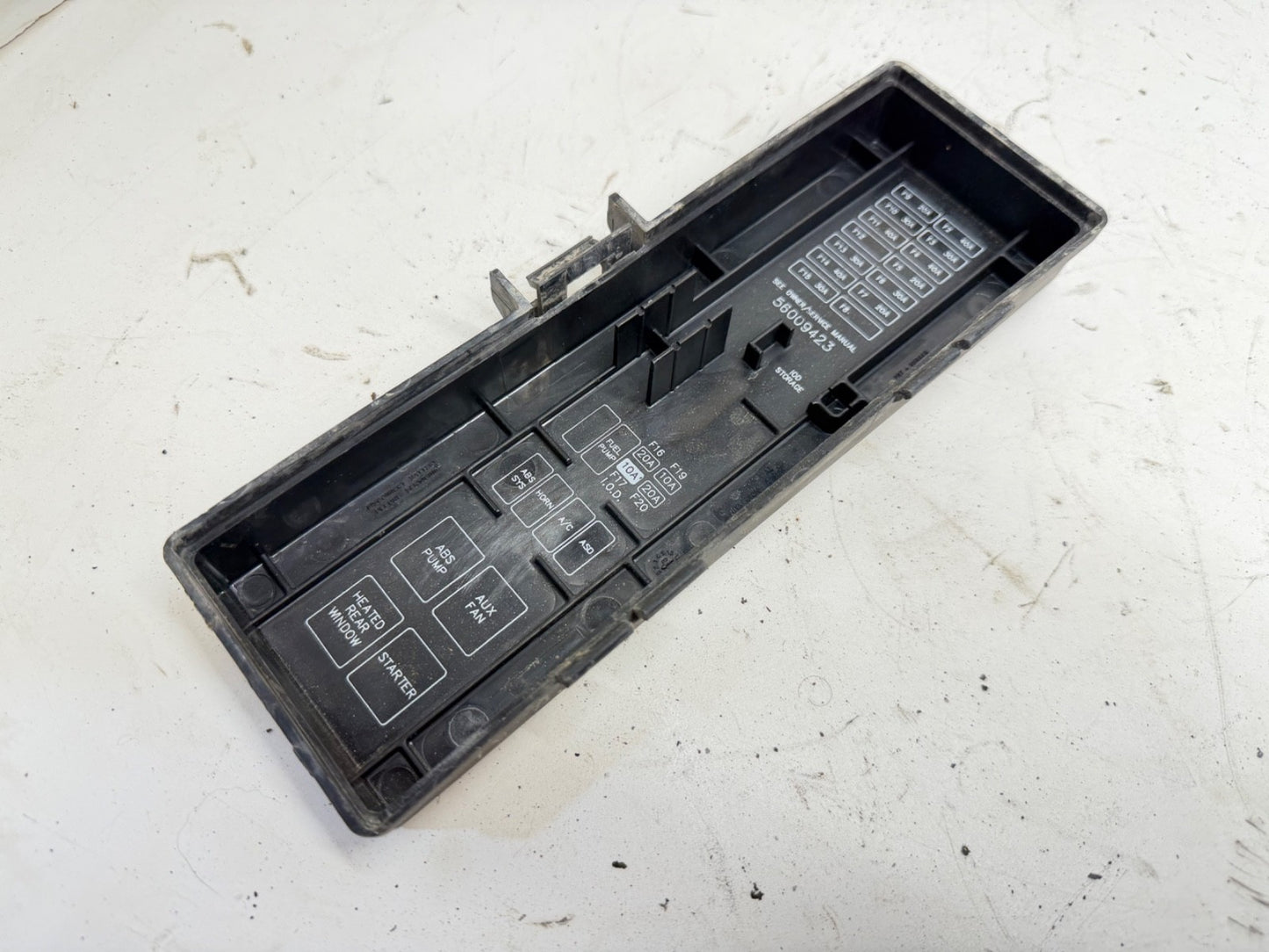 97-00 Jeep TJ Wrangler Fuse Box Cover 56009423 Power Distribution Center Block