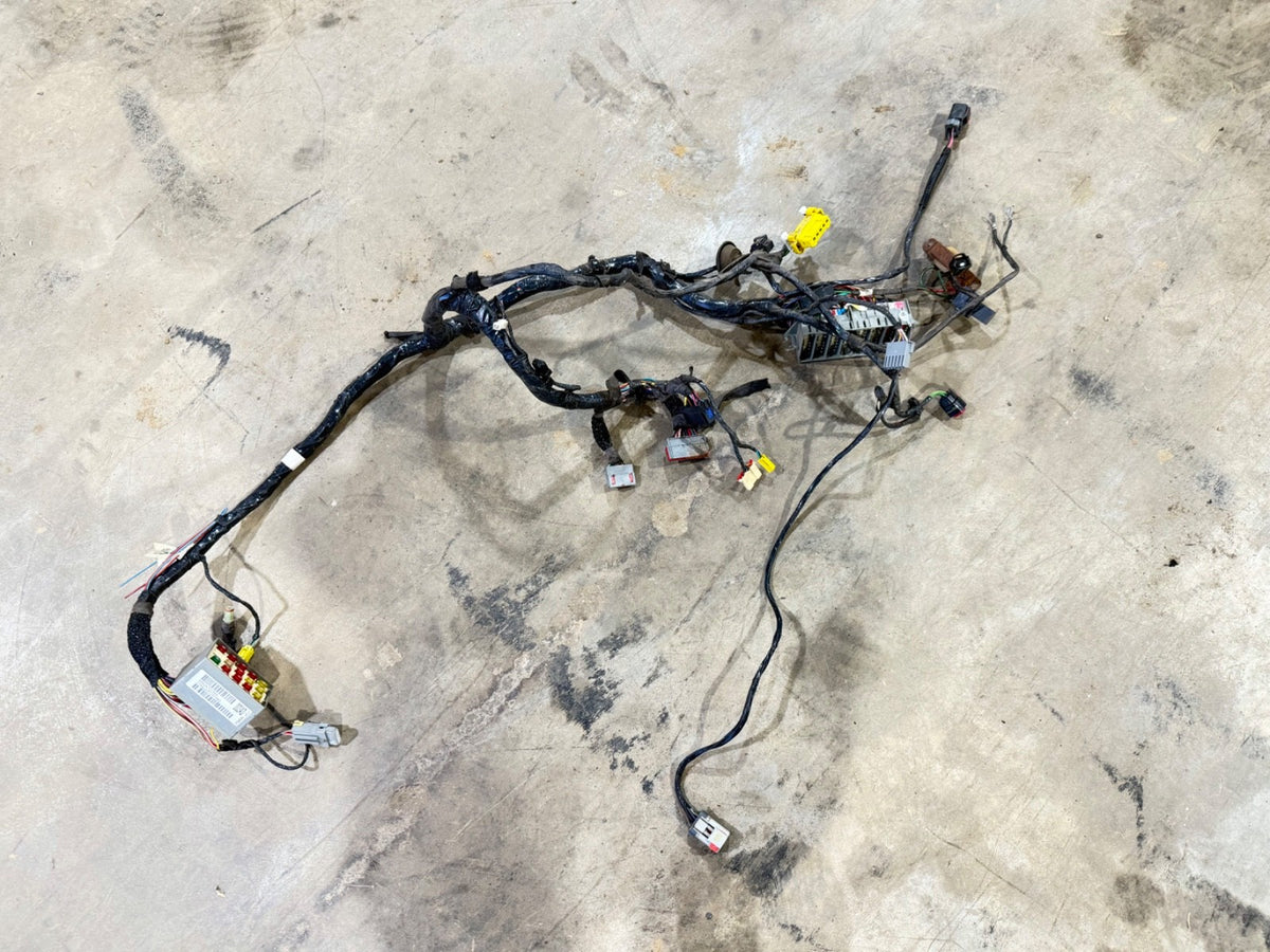 01 Jeep TJ Wrangler Interior Fusebox Crossbody Wire Harness Soft Top Under Dash