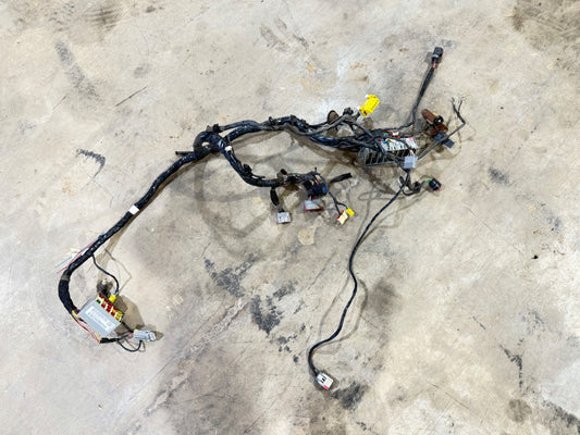 01 Jeep TJ Wrangler Interior Fusebox Crossbody Wire Harness Soft Top Under Dash